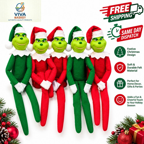 Peluche pupazzo elfo natale - pupazzo, di