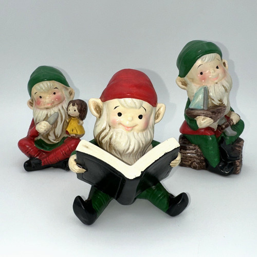 Set statuine elfo homco - statuine,