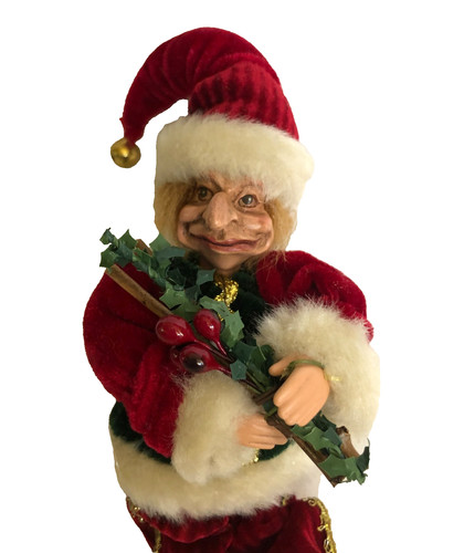 Elfo natale figura bambola - elfo,