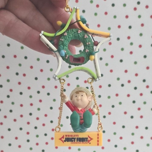 Ornamento natale vintage 1996 - ornamento,