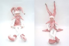 Pupazzo Elfo Seduto Natalizio