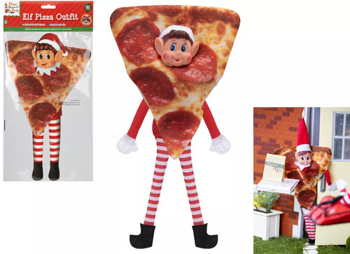 Bambola elfo pizza costume