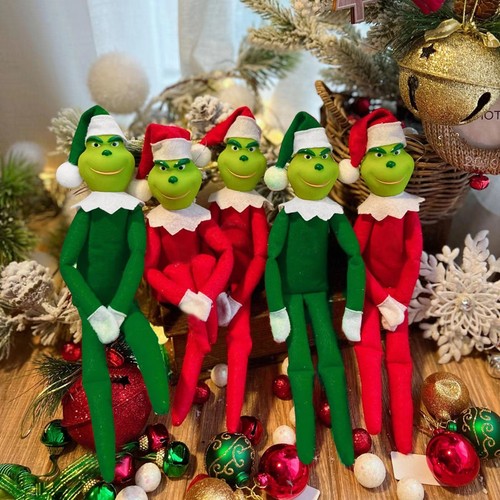 Bambola elfo natale - di,
