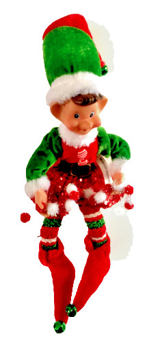 Bambola pixie elfo natale - bambola,